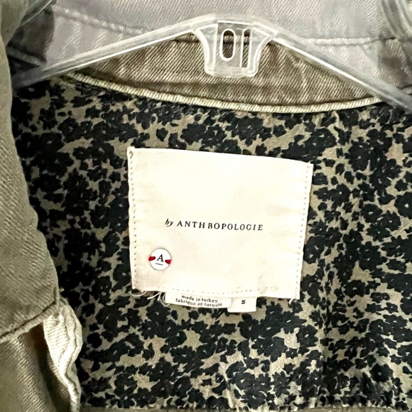 Anthropologie Utility Olive Green Jacket - Picture 3 of 3
